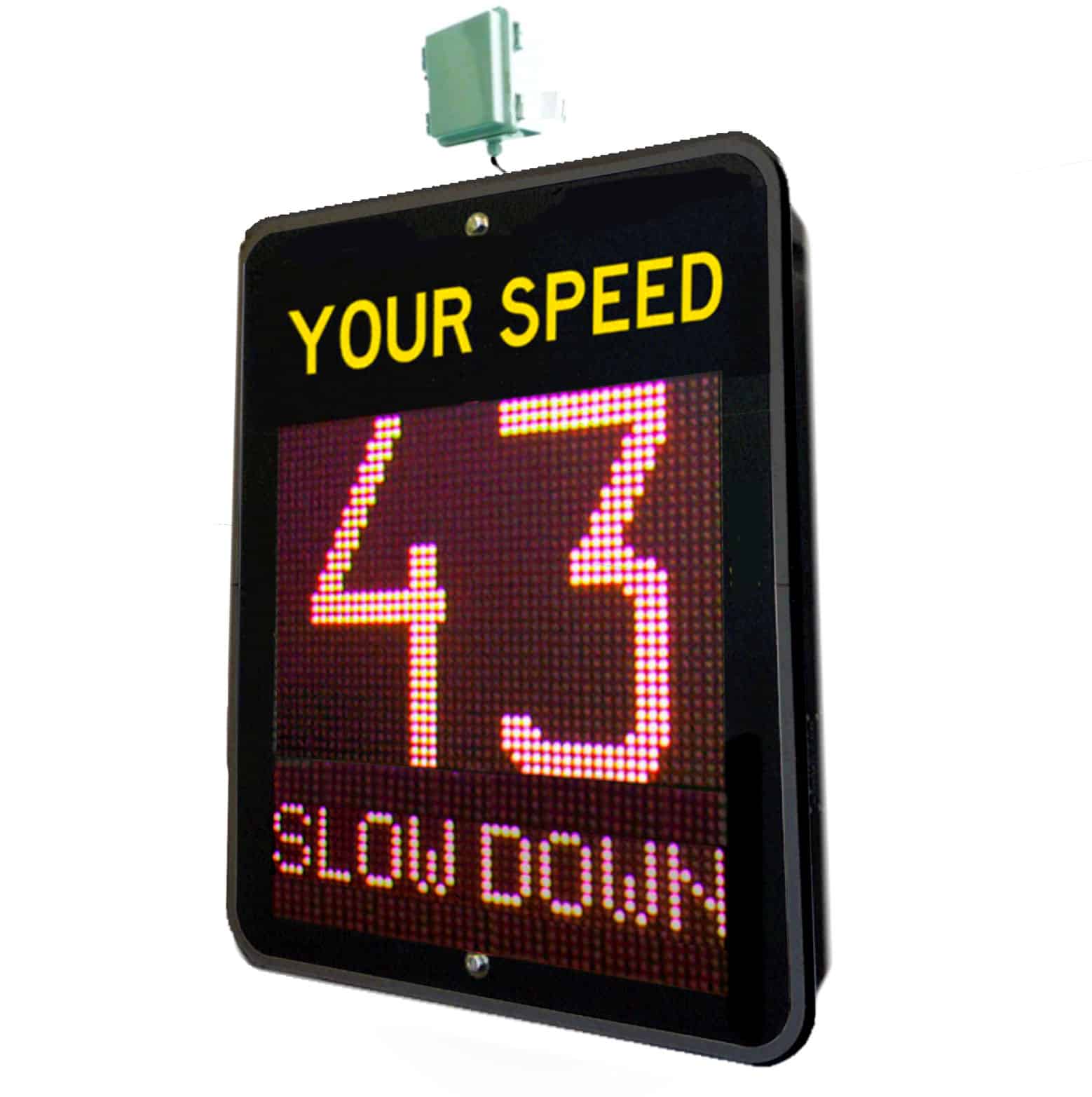 Kamelion Texto Speed Radar Display Sign -  Smart city - Traffic Innovation