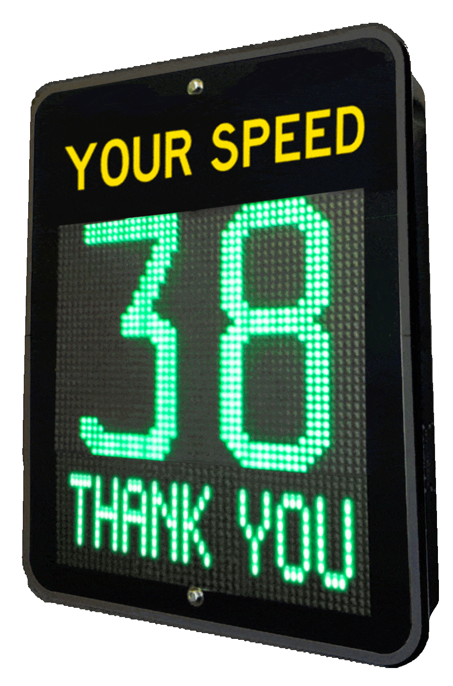 Kamelion Texto Speed Radar Display Sign -  Smart sign- Traffic Innovation