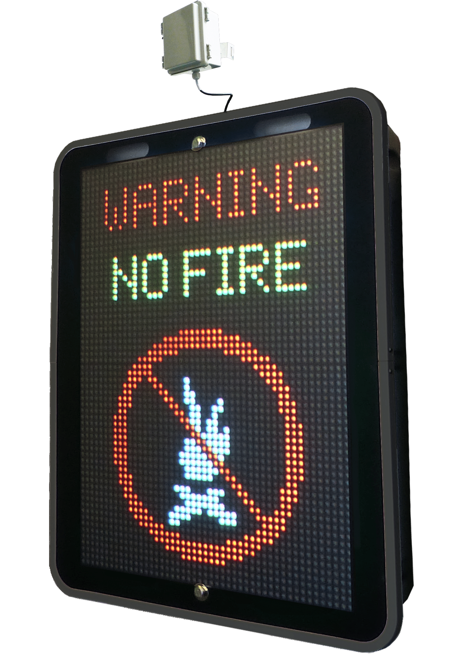 Kam vms variable message sign fire ban display Kam vms variable message sign fire ban display
