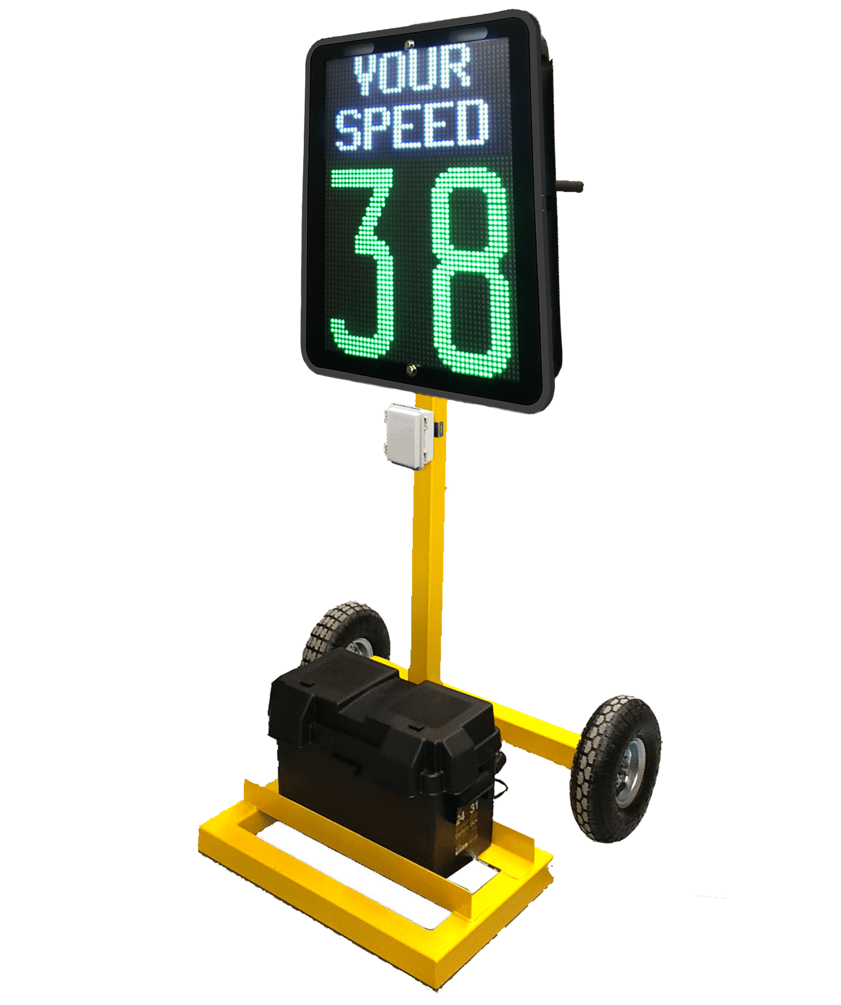 Kamelion dolly portable radar speed display trailer Kamelion dolly portable radar speed display trailer