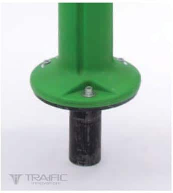 The base of the buried sleeve anchor system - Bollards and sign posts - Traffic Innovation