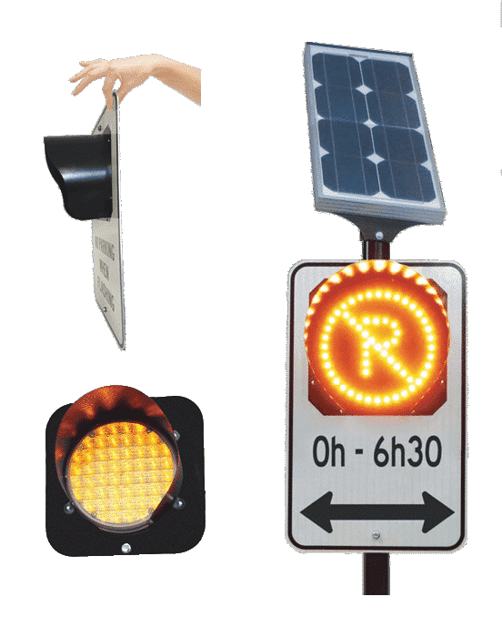 LED Traffic sign - THIN - Traffic Innovation
