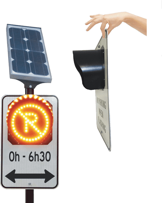 LED Traffic sign - THIN - Traffic Innovation