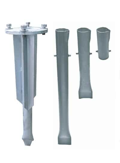 Buried sleeve anchor system - Bollards and sign posts - Traffic Innovation