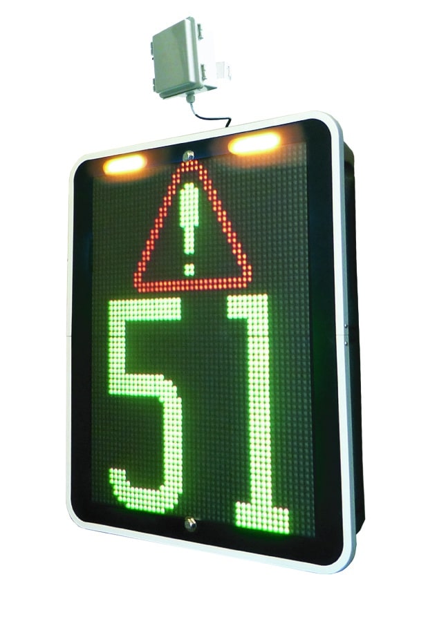 Kamelion-15 Speed Radar Display Sign - Variable Speed Limit Sign - Traffic Innovation
