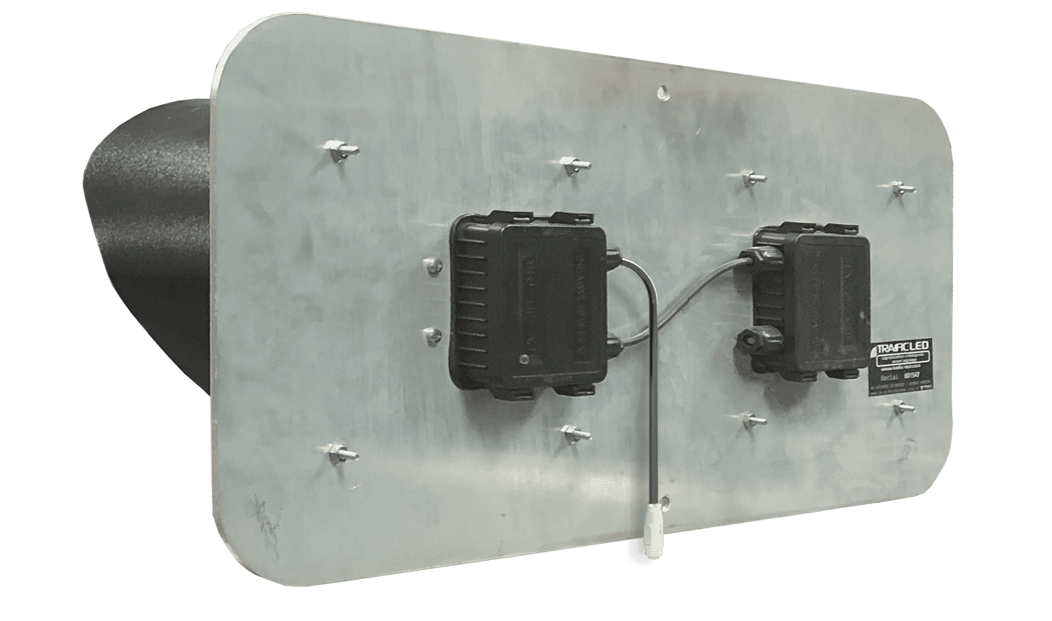 Caractéristiques des feux clignotants double - Panneau de signalisation intelligent - THIN - Trafic Innovation