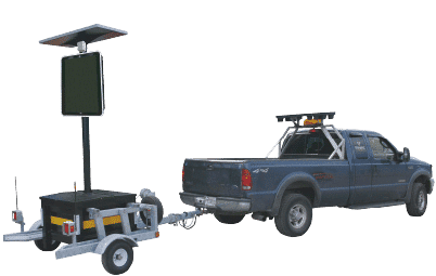 KAM SSA-3 Portable Speed Display - Radar speed display sign - Traffic Innovation