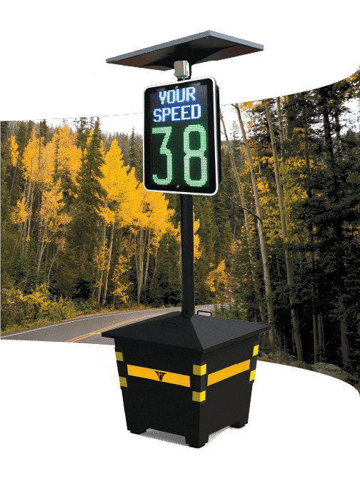 KAM SSA-3 Portable Speed Display - Radar speed display sign - Traffic Innovation